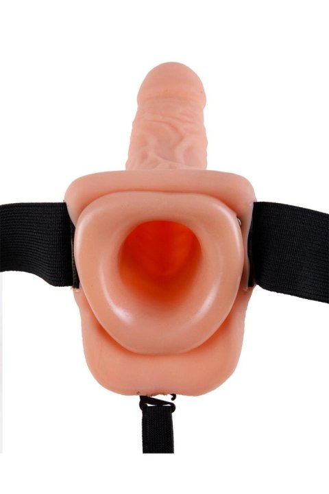 Fetish Fantasy Series: Pusty Strap-On z Jądrami 9 cali - Jasny
