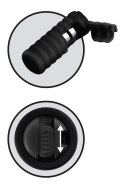 Wibrujące Silikonowe Lasso na Sutki Fetish Fantasy Edycja Limitowana – Czarne