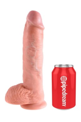 Realistyczne Dildo King Cock 25 cm z Jądrami