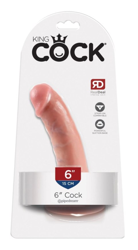 KING COCK: Realistyczne Dildo 15 cm