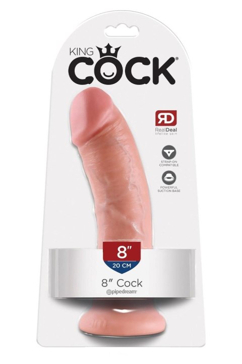 Ucieleśnienie Fantazji: Realistyczne Dildo King Cock 20 cm