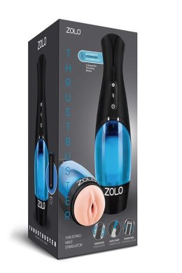 ZOLO Thrustbuster: Męski Stymulator z Dynamicznymi Pchnięciami