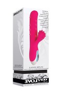 LOVE SPUN PINK – Podwójny Wibrator z Obrotową Głowicą