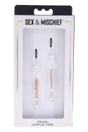 Perłowe Wiązania na Sutki Sex & Mischief