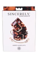 Eleganckie Bursztynowe Kajdanki Sportsheets