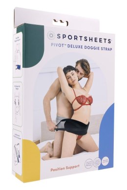 SPORTSHEETS PIVOT DELUXE Doggie Strap - Luksusowy Pas Pozycjonujący