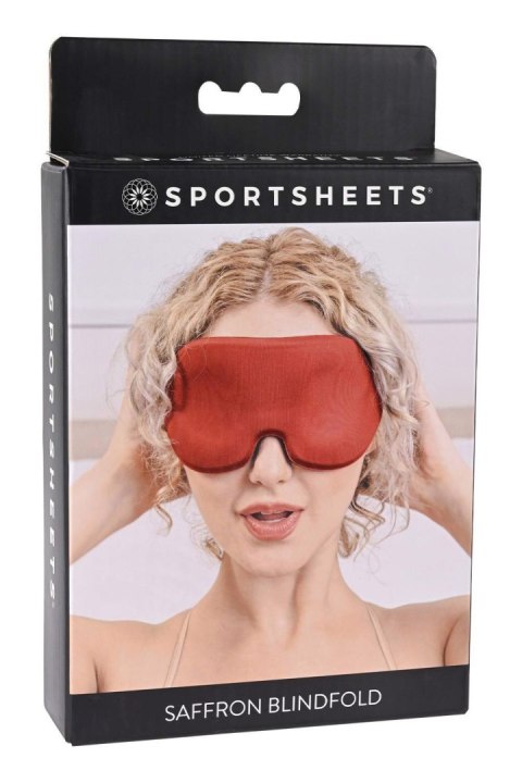 Szafranowa Przepaska na Oczy Sportsheets