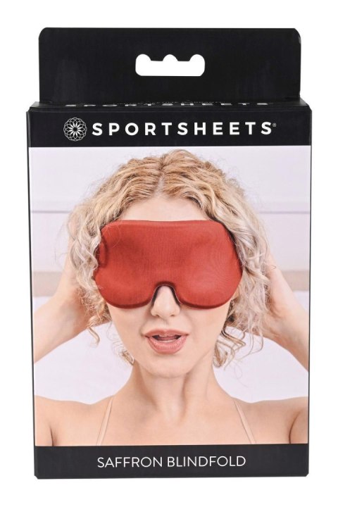 Szafranowa Przepaska na Oczy Sportsheets