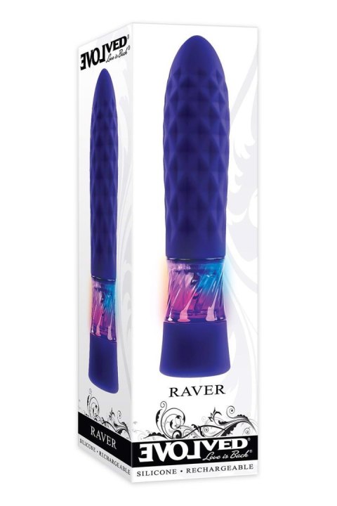 EVOLVED RAVER: Podświetlana Wibrująca Kula