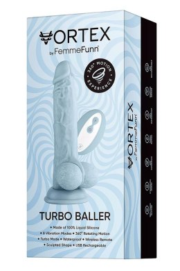 FemmeFunn Turbo Baller 2.0 - Bezprzewodowy Wibrator Realistyczny z Funkcją Turbo