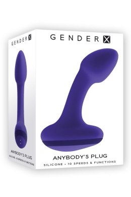 Wibrujący Plug Anany Anybody's Plug od GENDER X
