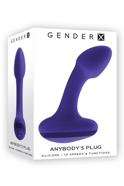Wibrujący Plug Anany Anybody's Plug od GENDER X