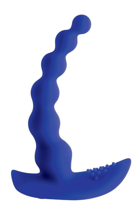 Wibrujący Plug Analny z Koralikami GENDER X