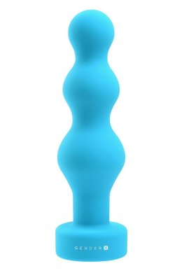 Zmysłowy Wibrujący Plug Analny z Koralikami GENDER X PLUGGED UP
