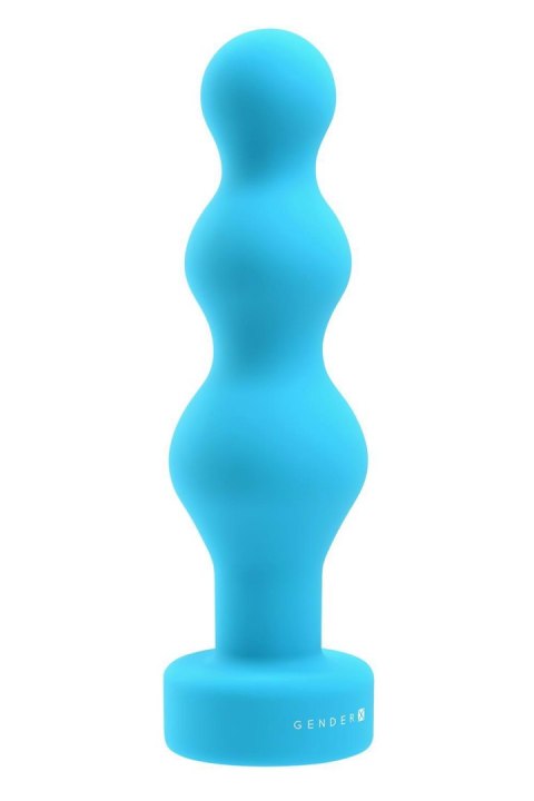 Zmysłowy Wibrujący Plug Analny z Koralikami GENDER X PLUGGED UP