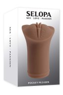 SELOPA POCKET PLEASER DARK – Rozkoszny Masturbator Dyskretny
