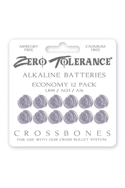 Niezawodne Baterie Alkaliczne Zero Tolerance - Ekonomiczny Zestaw 12 Sztuk
