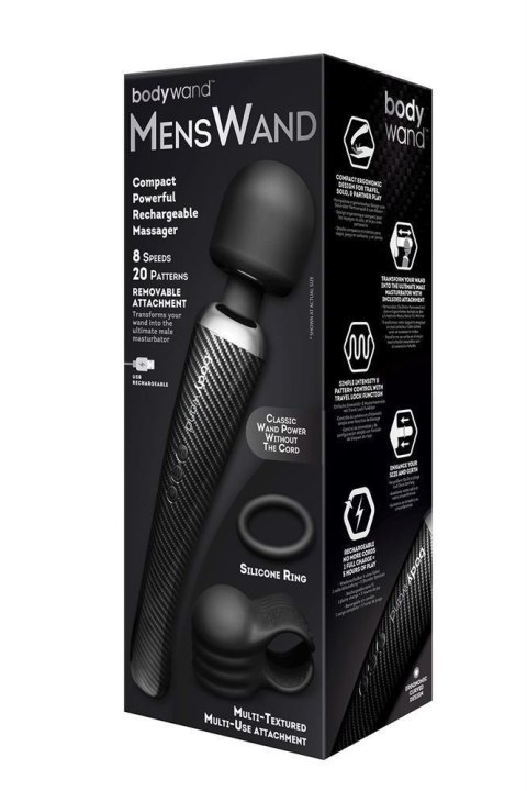 BODYWAND MENSWAND BLACK – Masażer dla Mężczyzn