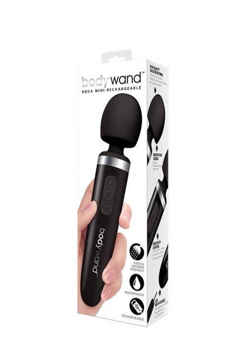 Wielofunkcyjny Wibrator Różdżka BODYWAND USB Czarny