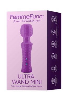 Femmefunn Ultra Wand Mini - Fioletowy Wibrujący Masażer