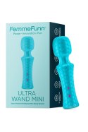 FemmeFun Ultra Wand Mini – Turkusowy Wibrator Masażer