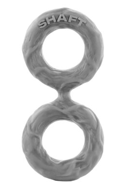 Podwójny Pierścień Erekcyjny Shaft C-Ring Duży Szary