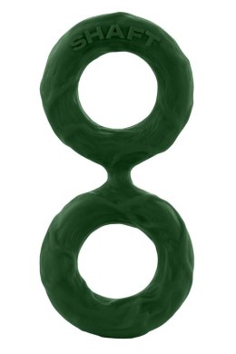 Podwójny Pierścień Erekcyjny SHAFT C-Ring – Średni, Zielony