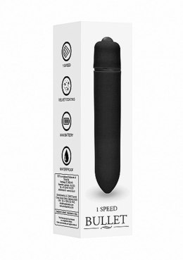 Wibrator Bullet 1-biegowy – Czarny