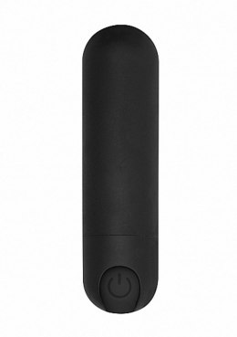 Mini Wibrator Pociskowy 10-Biegowy, Ładowany USB - Czarny