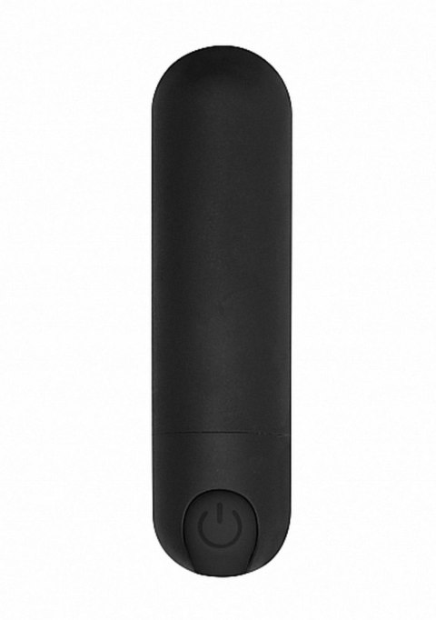 Mini Wibrator Pociskowy 10-Biegowy, Ładowany USB - Czarny