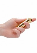 Złoty Wibrator Bullet z 10 Trybami i Ładowaniem USB