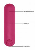 Różowy Mini Wibrator Bullet z 10 Trybami Wibracji i Ładowaniem USB