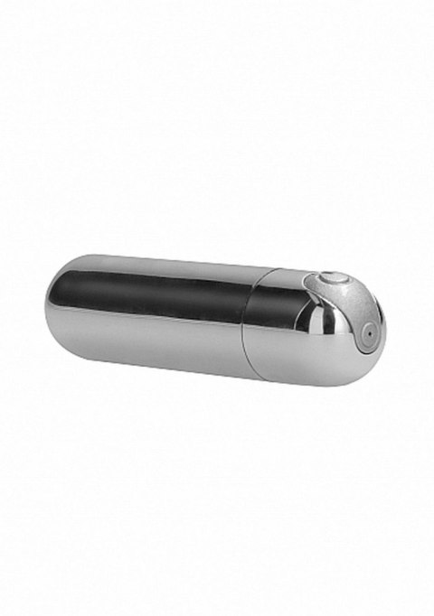 Mini Wibrator Pociskowy Silver z 7 Trybami Wibracji, Ładowany USB