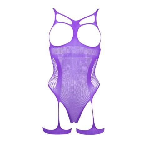 Zmysłowe Body Teddy z Otwartymi Miseczkami i Paskami – Uniwersalny Rozmiar