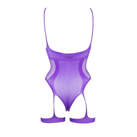 Zmysłowe Body Teddy z Otwartymi Miseczkami i Paskami – Uniwersalny Rozmiar