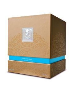 SHIATSU Perfumy z Feromonami dla Mężczyzn Jasnoniebieski, 50 ml
