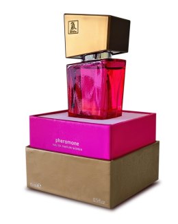SHIATSU Feromonowe Perfumy Damskie, Różowe, 15 ml