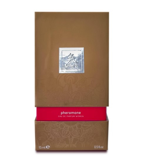 SHIATSU: Zmysłowe Perfumy Feromonowe dla Kobiet, Edycja Red, 15 ml