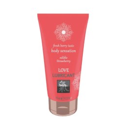 SHIATSU Love - Jadalny Lubrykant Wodny o Smaku Truskawkowym