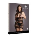 Mini sukienka Plus Size z kuszącym dekoltem Criss-Cross