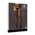 Zmysłowe Pończochy z Koronkową Opaską - Plus Size