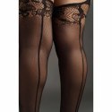 Elegancki Komplet Dwuczęściowy z Topem Halter i Zintegrowanymi Pończochami – OSX Black