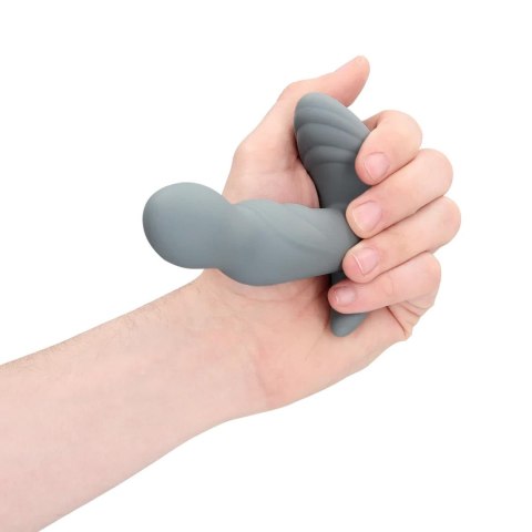 Obrotowy Stymulator Prostaty z Pilotem – Gotham Grey