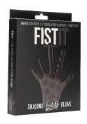 Stymulująca Rękawica Silikonowa FISTIT – Czarna