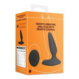 Aksamitny Wibrujący Plug Analny z Pilotem