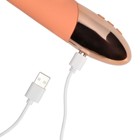 Jedwabisty Wibrator Króliczek z Ultra Miękkiego Silikonu