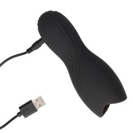 Wibrujący Stymulator Męski 'Licorice Black'