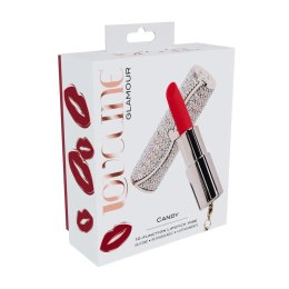 Elegancki Wibrator Szminka Candy z Dwoma Końcówkami - Różowy