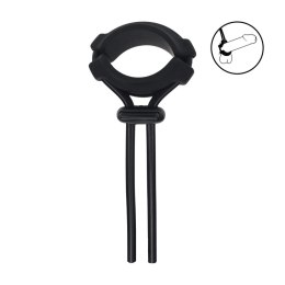 Regulowany Silikonowy Pierścień Erecyjny Lasso LEVELZ – 5mm, Czarny