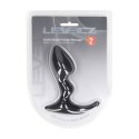 Masażer prostaty LEVELZ Double Ripple - Czarny
